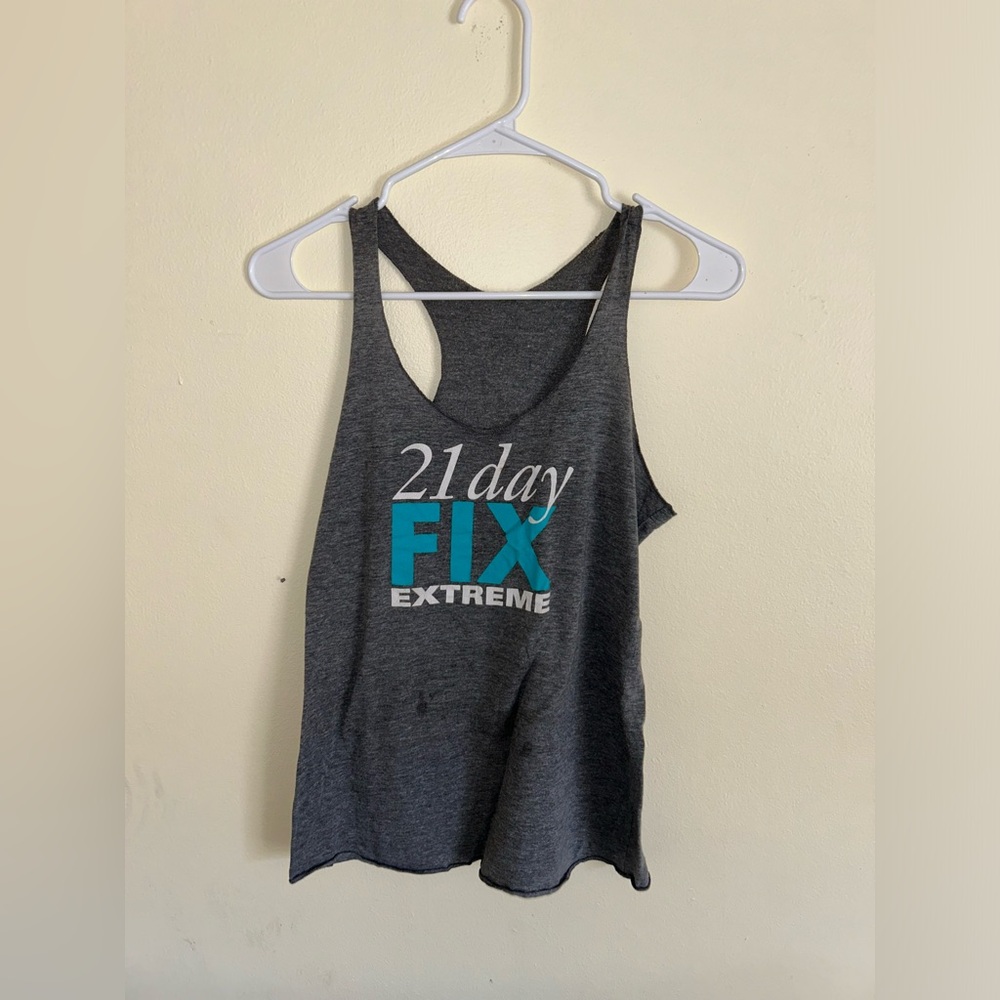 Gray 21 Day Fix Tank Top